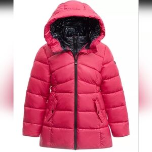 Michael Kors Girls Heavy Weight Stadium Jacket Size 5/6